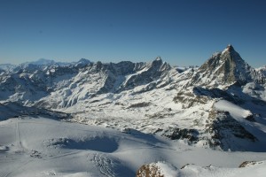 Vista dal Piccolo Cervino